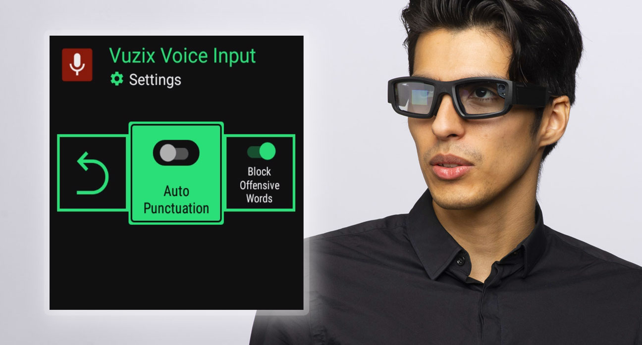 Vuzix Blog SpeechtoText Perfection with Voice Input on Vuzix