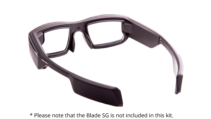 Prescription insert package (Kit + Lens)